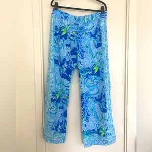 NWT Lilly Pulitzer Bal Harbour Palazzo pants, size L